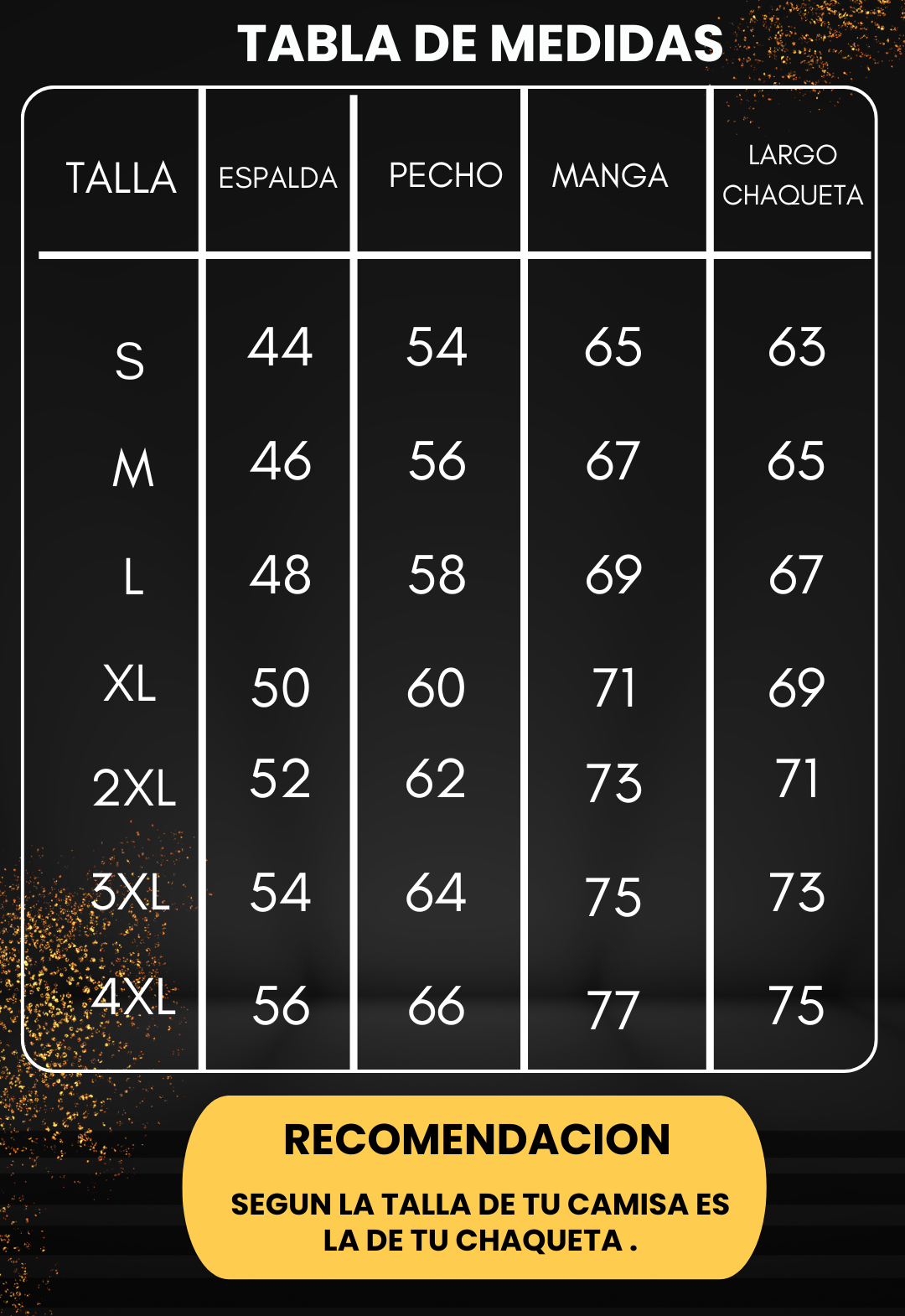 Chaqueta Clásica en Cuerotex Premium