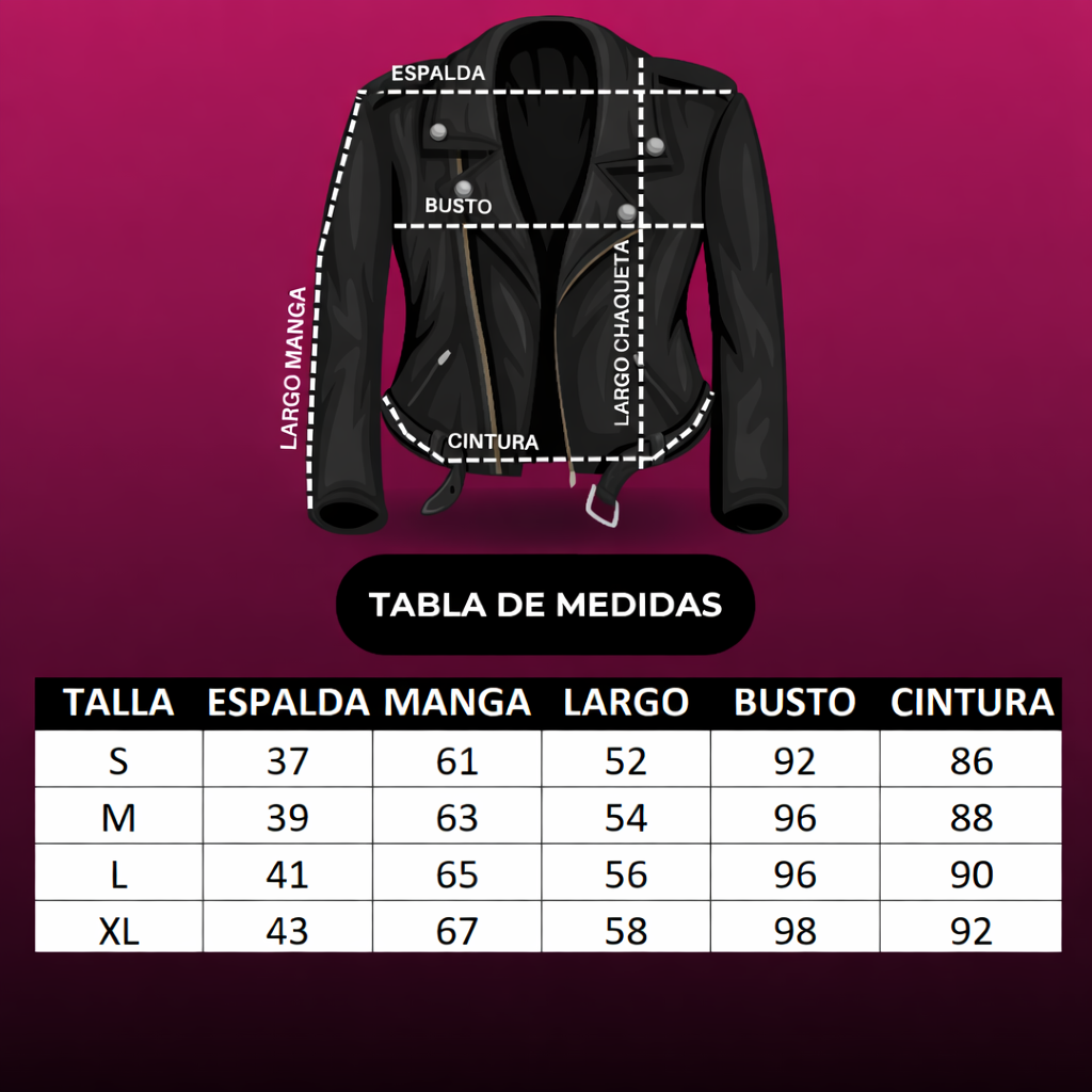Chaqueta Motera Racing para Dama