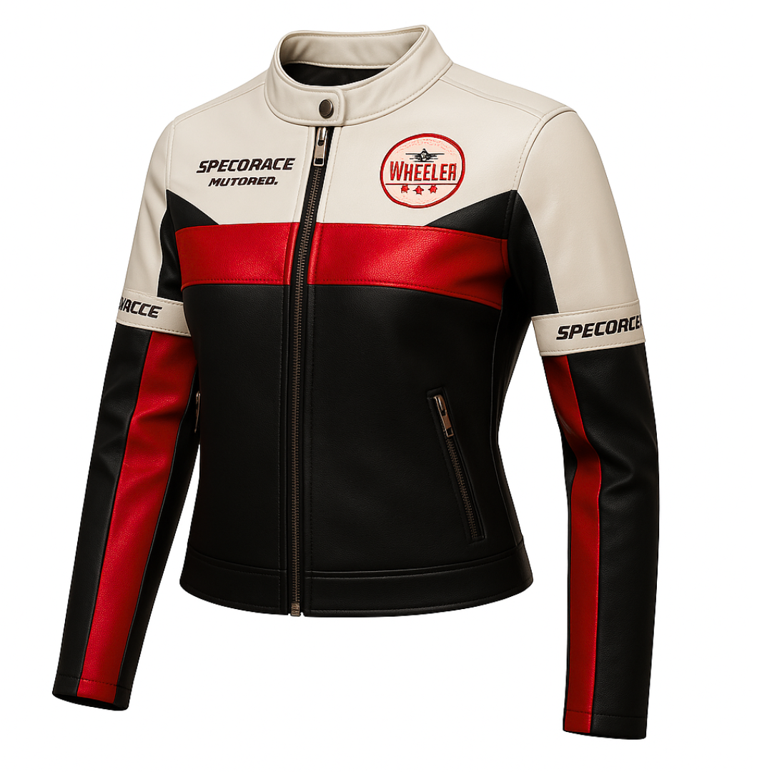 Chaqueta Motera Racer para Dama