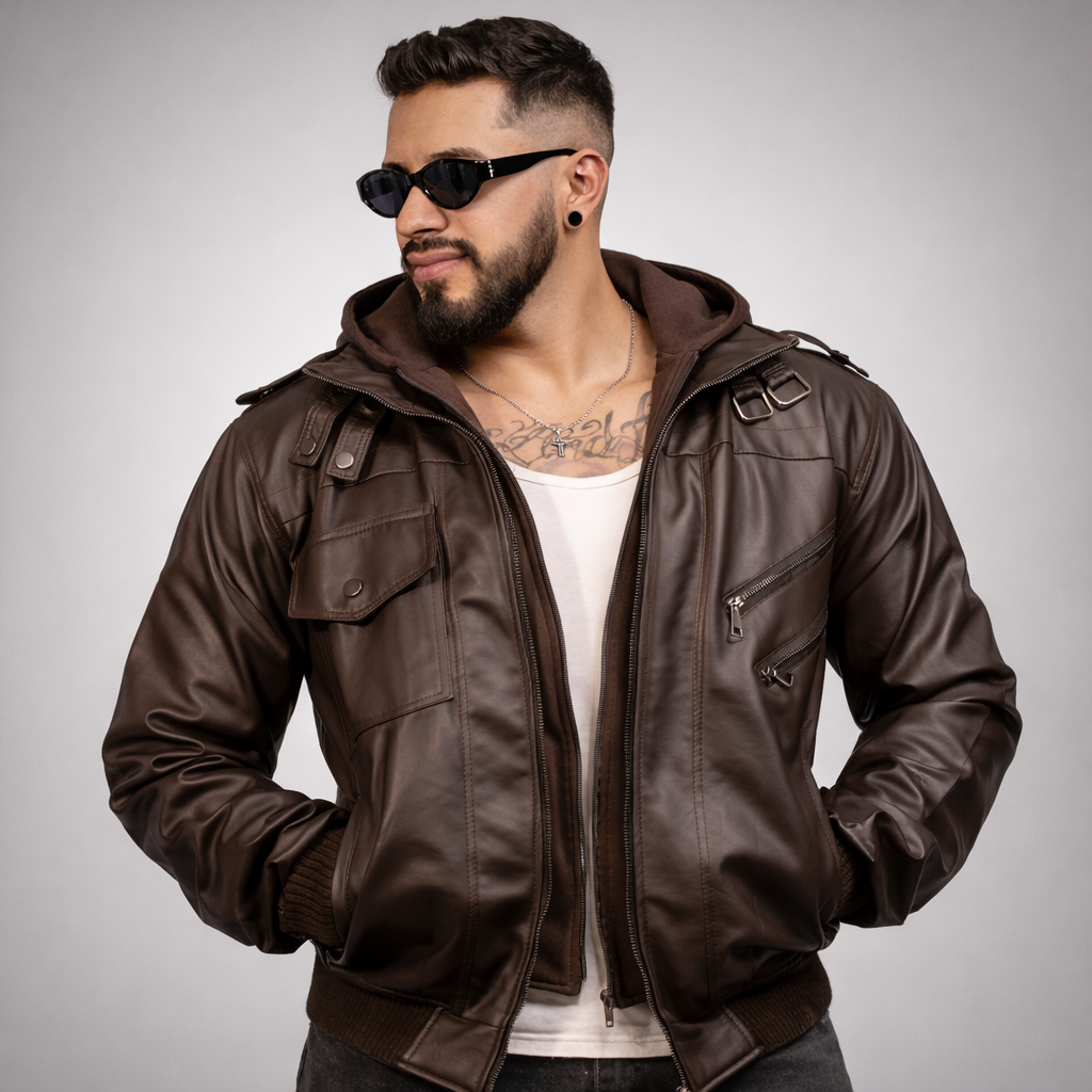 Chaqueta Rust en Cuerotex Premium